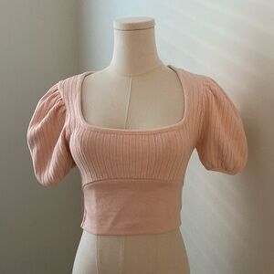 Pink Crop Top Size Medium